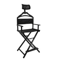 Chaise de directeur pliante Chaise de maquilleur professionnel