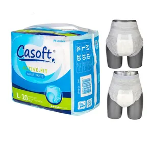 Overnight Fugas CASOFT XXXL Mens Incontinência Urinária Cueca Absorvência Extra