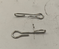 Machine automatique de fabrication de hameçons à mouche pour la pêche au perdrix, avec tige Waddington courbée