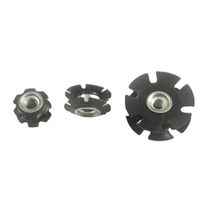 Écrou à clipser pour meubles en acier au manganèse, connexion interne de tuyau à éclats, nivellement de niveau 10, oxydation noircissante - Product Image 3