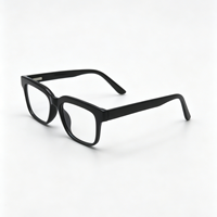 Montures de lunettes carrées vintage à motif écaille de tortue, lunettes optiques