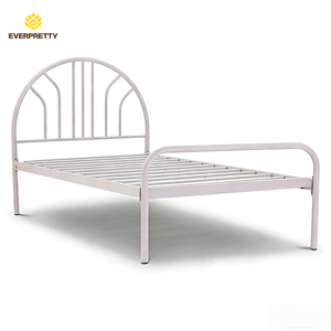 Letto Singolo Robusto in Metallo per Dormitorio Scolastico, Ostello, Hotel e Piccoli Appartamenti - Product Image 3