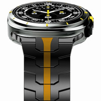 Bracelet de montre en métal en acier inoxydable de luxe pour Samsung Galaxy Watch 8 /Watch8 Classic Ultra2 avec bracelet de montre Design Iron Man
