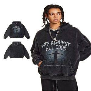 Sudaderas Unisex KingSen Fashion Streetwear, 100% Algodón, Gruesas y Cálidas, Diseño Gráfico con Impresión Digital, Bolsillo, Resistentes al Viento - Product Image 1