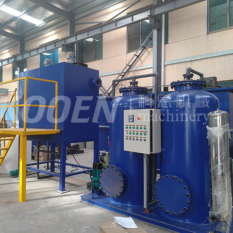 Plastic Recycling Machine System Water Systems Wastewater Treatment Factory