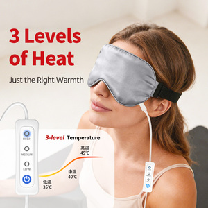 Masker Mata Elektrik Ergonomis dengan Pemanas 3 Tingkat, Plug & Play, Meredakan Tekanan Mata untuk Pria dan Wanita - Product Image 4