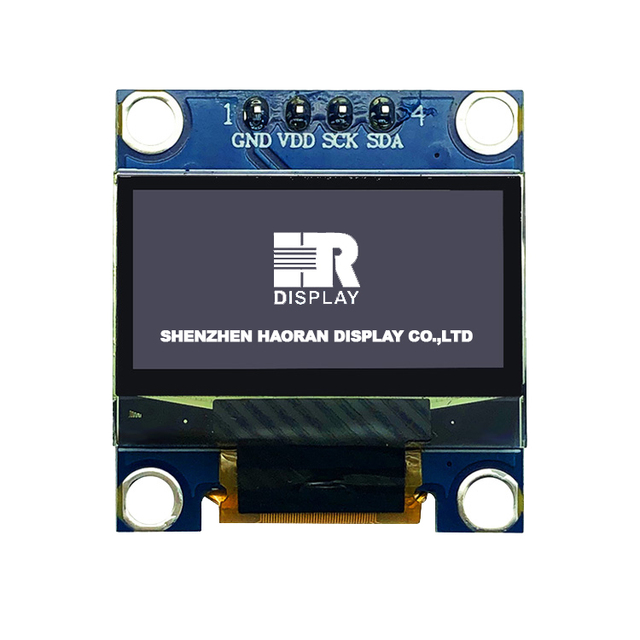 Stock 0.96 Inch 4Pin 128X64 IIC I2C SPI Parallel Interface SSD1306 PMOLED White Display Module for ESP32