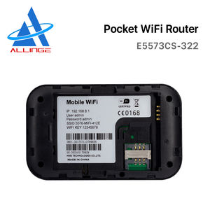 ALLINGE SDS581ปลดล็อก4G OEM สีดำ E5573Cs-322 <span class=keywords><strong>E5573</strong></span>-609 Router <span class=keywords><strong>Wifi</strong></span> ไร้สาย4G <span class=keywords><strong>Wifi</strong></span> ซิมการ์ด - Product Image 4