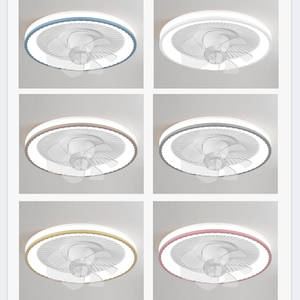 Hiện Đại 360 ° Thông Minh LED Ánh Sáng Trần 5 Lưỡi Nhà Tích Hợp Fan Điều Khiển Từ Xa Bằng Giọng Nói Kích Hoạt Cho Phòng Ngủ Phòng Khách Phòng Ăn - Product Image 4