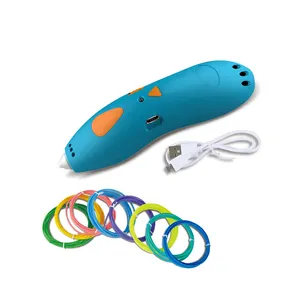 2021 русский упаковочная USB кабель для зарядки для рисования для каракулей, маркер, игрушка 3D печати перо для детей