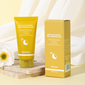 <span class=keywords><strong>Masque</strong></span> de <span class=keywords><strong>nuit</strong></span> exfoliant à l'acide kojique et au curcuma en gros, soin de la peau éclaircissant et blanchissant, coréen - Product Image 3
