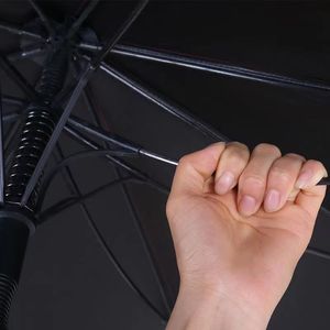 Ý Tưởng Sản Phẩm Mới 47-Inch Đầy Đủ Sợi Thẳng Ô Quà Tặng Kinh Doanh Dài Xử Lý Ô Logo Quà Tặng Quảng Cáo Golf Umbrella - Product Image 4