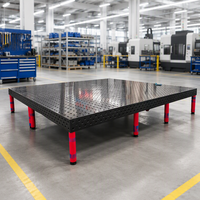 Plateforme de soudage flexible tridimensionnelle de haute qualité avec support de table de soudage à jambes réglables, outil de mesure et de calibrage, vente en gros