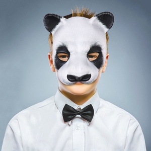 Halloween Easter Carnival <strong>Panda</strong> Animal <strong>Mask</strong> EVA Material Customizable 3D Realistic Party Costume Props - Product Image 3