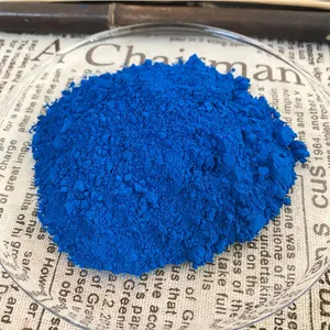 Pigmento azul do ferro do cimento do pó da decoração da construção do pó da cor do concreto pigmento da cor para o cimento