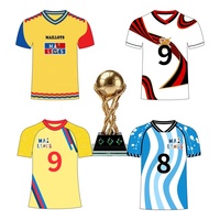 2026 Fußball-Saison Acht Nationalmannschaft Fan-Fußballtrikots Bedruckt Atmungsaktiv Deutschland-Stil Internationale Bekleidungslieferung
