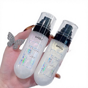 NOVO Brume Fixatrice de Maquillage Hydratante Longue Durée, Contrôle du Sébum, Blanchissante, Végane, Waterproof, Minérale, Liquide, Pailletée Rose - Product Image 3