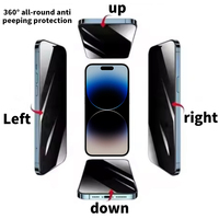 KASR 360 Protection d'écran en film hydrogel mat pour téléphone portable