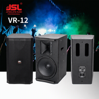Haut-parleur professionnel KTV bidirectionnel 300W 12 pouces, système audio PA, impédance 8 ohms, boîtier métallique