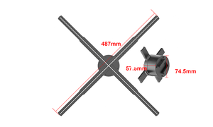 Pantalla de <span class=keywords><strong>Proyector</strong></span> Holográfico Publicitario, <span class=keywords><strong>Proyector</strong></span> de Hologramas, Pantalla de Luz Publicitaria Visual 3D <span class=keywords><strong>para</strong></span> Promoción - Product Image 4