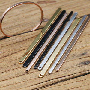 Diy gravure vierge manchette <span class=keywords><strong>ouverte</strong></span> bracelet en acier inoxydable pour la fabrication <span class=keywords><strong>de</strong></span> bijoux accessoires - Product Image 6