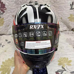 <span class=keywords><strong>Casco</strong></span> da Moto <span class=keywords><strong>Integrale</strong></span> per <span class=keywords><strong>Uomo</strong></span> e Donna in ABS Certificato di Sicurezza Semi-<span class=keywords><strong>Integrale</strong></span> per la Guida - Product Image 5