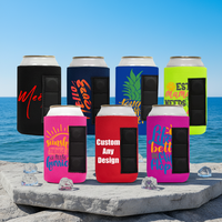 Sac isotherme magnétique personnalisé en néoprène de 12 oz avec logo – pour boissons et rangement de boissons