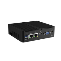 Computadora Robusta en Caja con Doble LAN, 2 COM, USB, HD, VGA, Refrigeración Pasiva para Entornos Hostiles, Compatible con Windows y Linux, Mini PC Industrial