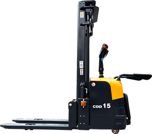 รถยกไฟฟ้าแบบใหม่สำหรับใช้งานกลางแจ้ง รองรับทุกสภาพพื้นผิว รับน้ำหนัก 1.5-2 ตัน แบตเตอรี่ตะกั่วกรด ยางตัน รองรับการขึ้นเนิน - Product Image 1