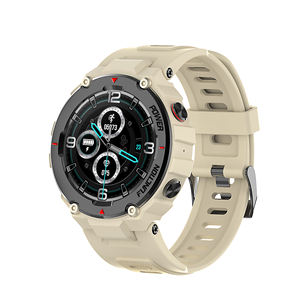 Montre connectée DF F26 avec charge magnétique, bouton rotatif, grand écran de 1,75 pouce, étanche, fonction musicale, fréquence cardiaque - Product Image 1