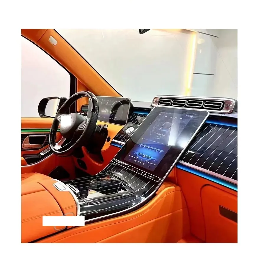 Luxe Op Maat Interieur Voor Mercedes Benz W221 Upgrade Naar W223 Stoeldeurklink Luchtopening Omgevingslicht Auto Interieur Omgevingslicht
