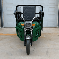 Tricycle électrique à trois roues le plus vendu, pratique, pour le transport de marchandises lourdes, moteur sans balais 60V, batterie intégrée, directement de l'usine