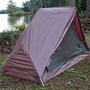 Ultra-leggero quattro stagioni poliestere eco-friendly vertice tenda antipioggia e Sunproof con due porte durevole per la singola persona - Product Image 3