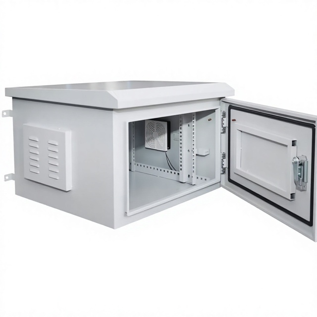 19-inch IP65 Waterproof and Dustproof Electric Server Rack Wall-mounted Outdoor Telecom Cabinet
