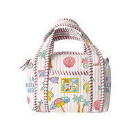 Sac de maquillage mini-duffle personnalisé avec monogramme, cadeau en gros pour elle, sac fourre-tout matelassé, mini-sac à main matelassé doux et léger