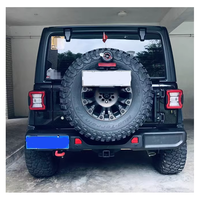 Acier et alliage d'aluminium 10e anniversaire JK mise à jour JL pare-chocs arrière pour Jeep Wrangler JK tout-terrain 4x4 Accessoires Auto