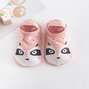 Algodão Primavera e Verão Bebê Aprendizagem Meias Definir Sapatos e Meias Dos Desenhos Animados das Crianças Dot Glue Anti-skid <span class=keywords><strong>Baby</strong></span> Strap Floor Socks - Product Image 6