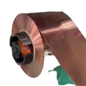 Bakır Bobin T2 Kırmızı Bakır Kaplama Malzemesi C5191 Fosfit Bronz Bant Hassas Kareleme Şekillendirme Fosfit Bakır - Product Image 1