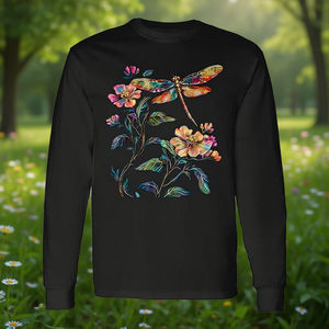 Camiseta de manga larga para amantes de los insectos y las libélulas - Product Image 3