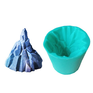 Silicone Volcano Mousse <b>Mold</b> Irregular Shape For Cake Decorating DIY Chocolate Baking <b>Mold</b> - Product Image 2