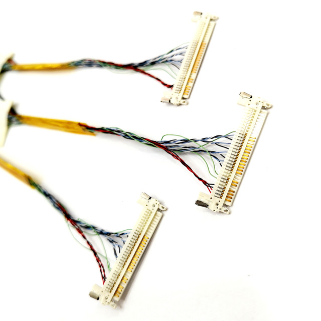 LCD Display 4K HD Display Cable LVDS Cable Screen Data Connector LVDS Wire Harness