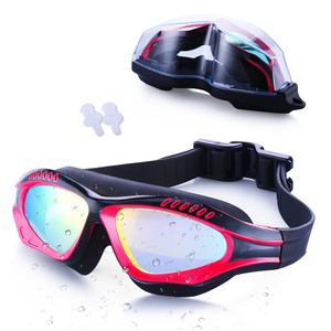 <span class=keywords><strong>Gafas</strong></span> de natación con los ojos vendados personalizadas inteligentes a prueba de fugas, <span class=keywords><strong>gafas</strong></span> de natación al por mayor con tapón para los oídos - Product Image 3