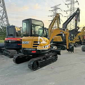 Mini Excavadora Usada de Alta Calidad SANY SY35U, Mini Excavadora de Segunda Mano China SANY SY35 SY55 SY60, Envío Gratis en Venta - Product Image 2