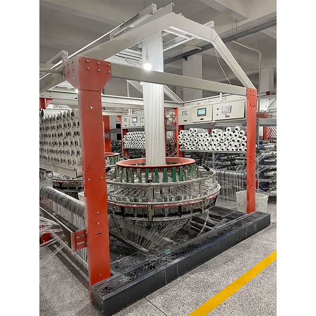 Круговой ткацкий станок для ПП муки тканый мешок машина для изготовления PP тканый мешок для муки производственная линия