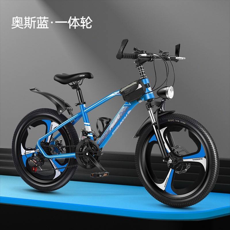 Version de luxe avec roue intégrée bleue