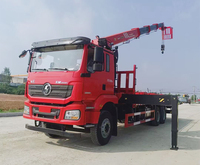 Grue de levage marine résistante à la corrosion, grue de camion avec une capacité de levage de 16 tonnes, disponible à la vente en usine