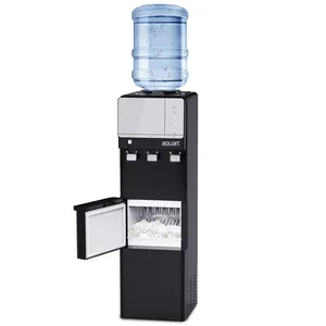 BYCZ581 2合1制冰机，带饮水机3温度触摸控制面板，每天12千克冰块
