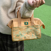 Sac isotherme étanche Tyvek Boîte à lunch thermique isolée avec fermeture éclair pour la protection des aliments et des boissons de pique-nique