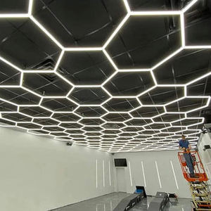 Alta Qualidade Hexagonal Led Light para Oficina Garagem Fácil de instalar Modern Teto Light - Product Image 2