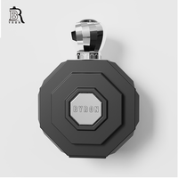 Flacon de parfum en verre de luxe en gros pour fabricants - Bouteille en verre de 100 ml avec logo personnalisé
